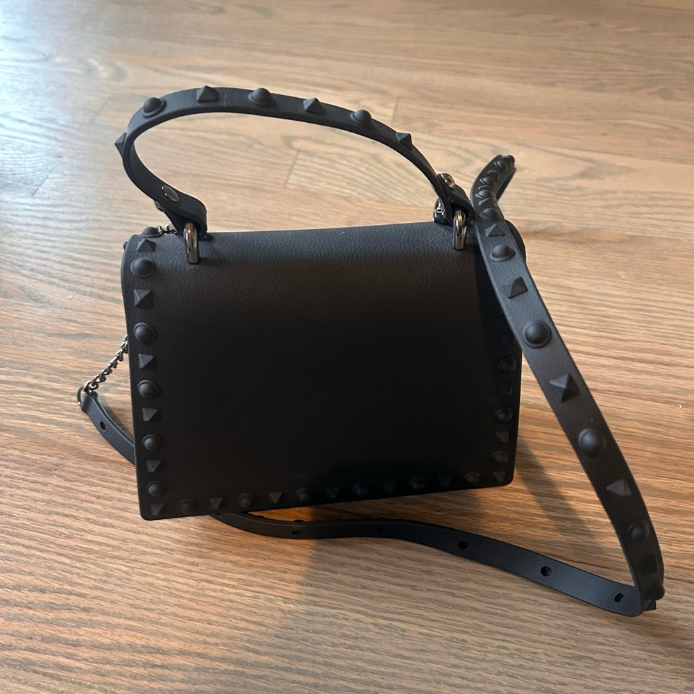 Studded Black Handbag - Picture 4 of 4